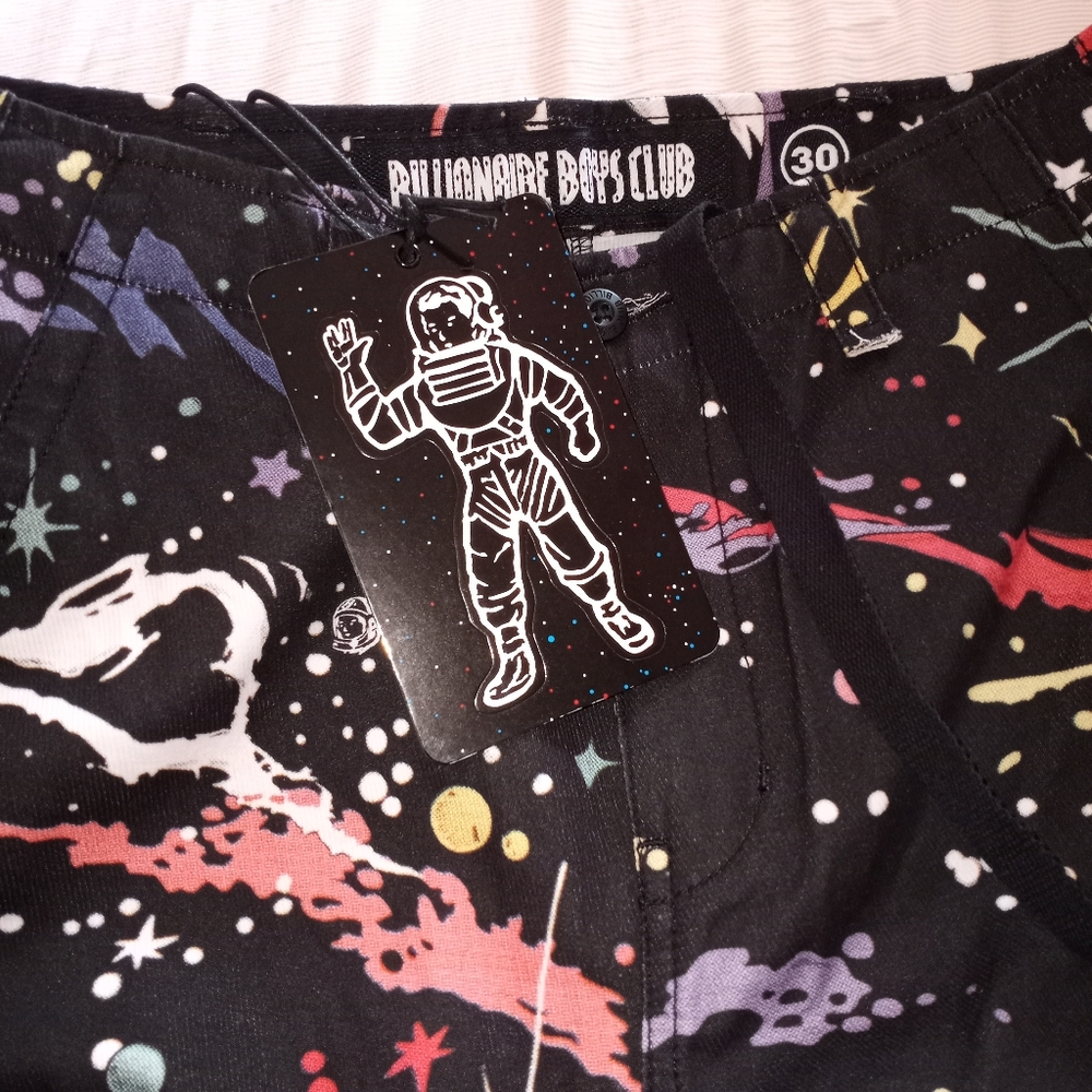 Billionaire Boys Club pants and hoodie.